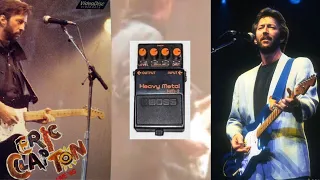 Did Eric Clapton really use the Boss Heavy Metal pedal on Forever Man?