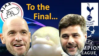 Ajax vs Tottenham  | uefa champions league 18/19 Semi-finals Leg 2/2 [predictions]