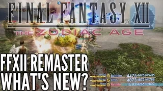 Final Fantasy XII Zodiac Age TGS trailer: What's new about the remaster?