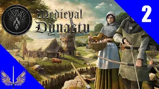 Medieval Dynasty Gameplay - Survival City Builder - Episode 2