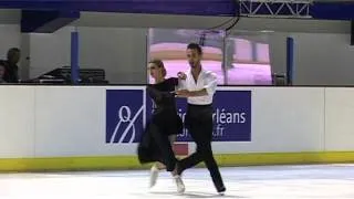 Gabriella Papadakis et Guillaume Cizeron : danse senior Master's Orléans 2014 short dance