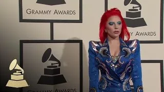 Lady Gaga | Fashion Cam | 58th GRAMMYs