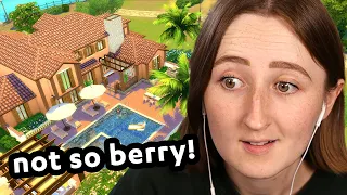 building an ALL PEACH not so berry house (Streamed 10/9/23)