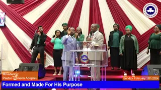 RCCG Inspiration House Cork - His Purpose Must Stand, Day 3, February 11th 2024.