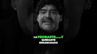 Diego Maradona sobre la cocaína: "No la prueben porque la probaste y quedaste enganchado"