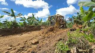 Plantation Road Improvement Strategy Using D6R XL Bulldozer