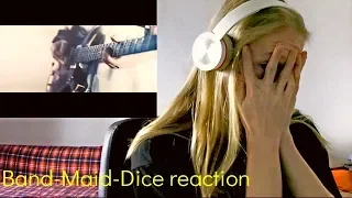 CRAZY SOLO! Band-Maid-Dice reaction