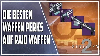 Destiny 2 ► Die besten Perks auf Raid Waffen | Tiefsteinkrypta Deutsch