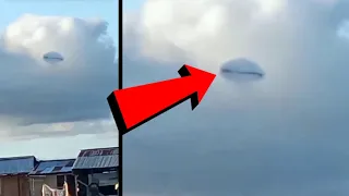 Strange thing in Peru! Another UFO emerged from inside the UFO