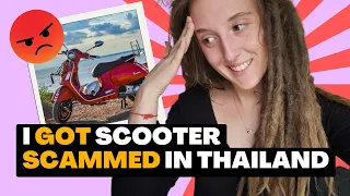 SCOOTER RENTAL SCAM in Thailand | Avoid this Koh Samui Travel Scam!