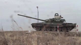 Уральская танковая дивизия проходит первую в 2017 году проверку