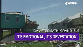 Ida aftermath: Grand Isle