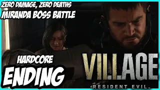 RESIDENT EVIL VILLAGE ENDING Gameplay Walkthrough Episode 10 | Hardcore | Zero Damage, Zero Deaths