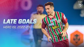 Goals in the Dying minutes | Hero ISL 2022-23