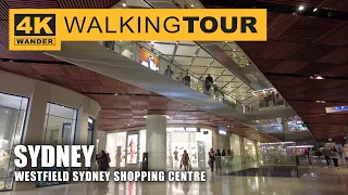 Westfield Sydney Shopping Centre Walking Tour in Sydney, Australia (4K 60fps)