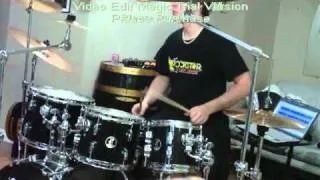 children of bodom- downfall drum cover by benoit farcy