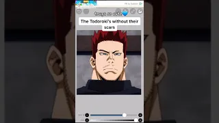 Todoroki's without scars #shoutotodoroki #endeavor #dabitodoroki #touyatodoroki #dabi #mha #short