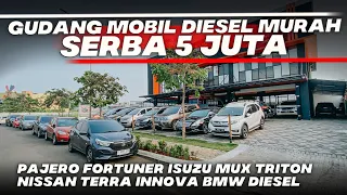 MOBIL MURAH BEKAS BANYAK STOK DIESEL MULAI DARI PAJERO FORTUNER ISUZU MUX NISSAN TERRA SAMPAI BMW