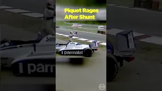 Nelson Piquet gets into fight after F1 crash