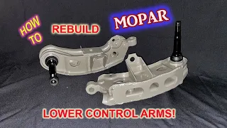 How to Rebuild a Mopar Lower Control Arm!