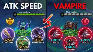 Thamuz Attack Speed Build vs Thamuz Vampire Build