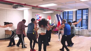 IN THE HEIGHTS - "Carnaval Del Barrio" in Rehearsal