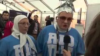 Verka Serduchka and Mom at Eurovision 2014, Copenhagen, Denmark