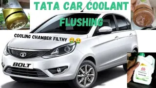 Tata Car Radiator Flushing DIY | Rusted Sludge Can Block Engine Cooling | GoMechanic Coolant