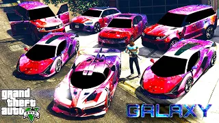 GTA 5 ✪ Stealing GALAXY Modified LUXURY Cars with Franklin ✪ (Real Life Cars #99)