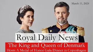 The King and Queen of Denmark Host a Medal of Honor Gala Dinner in Copenhagen! Plus, More #RoyalNews