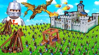 I built MEDIEVAL WAR in LEGO...