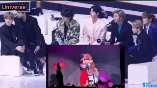 BTS Reaction to Jisoo 'Liar ' Performance with Camilo cabello |LA concert