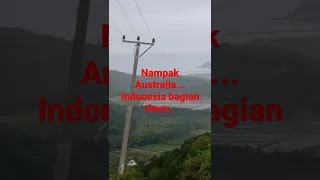 Penampakan Perbatasan Indonesia Dengan Australia.