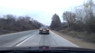 Зацепились на дороге [Audi S6 V10 vs BMW M5 V8]