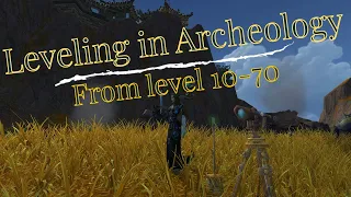 Archeology Only: My Crazy Journey to Max Level in World of Warcraft