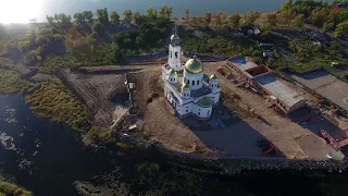 The architectural design of the Temple in Kokshetau