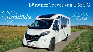 Leni & Toni HERZSTÜCKE | Bürstner Travel Van T 620 G | nur 6.300 km und sofort verfügbar | der KUNO