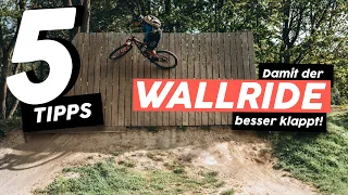 Wallride fahren | 5 MTB Fahrtechnik Tipps für Biken an der Wand | Tutorial