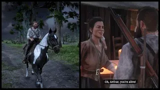 What Happens If Arthur Goes Straight To Lakay Instead Of Shady Belle (Return from Guarma) - RDR2