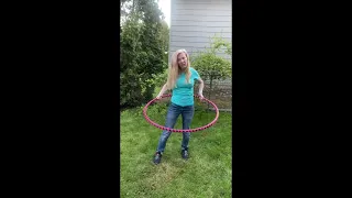 Hula Hoop Transitioning from on body to off body Beginner