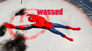 GTA 5 Epic Wasted | Spider-Man Jumps/Fails ep.92 (Funny Moments)