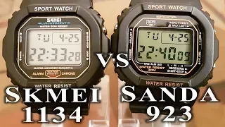 Skmei 1134 vs Sanda 329 comparison/review #64