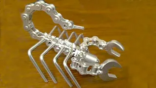 80 interesting crafts that can be made from bolts, nuts and old things! The idea of recycling!