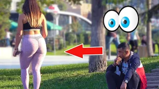 🔥Big Booty Bait Prank In Public🔥| Social Experiment | Booty Prank 2023 | The Prank Street |