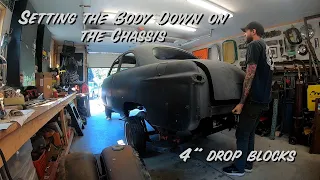 Swapping The Frame On The 1951 Shoebox Ford Custom