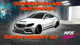 MY CUSTOM C63S COUPE IN NEED FOR SPEED HEAT STUDIO!!