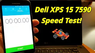 How Fast is Dell XPS 15 7590 OLED 4K Laptop? Speed Test: Boot, Web Browser & Program Apps Review! 💻