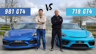 Porsche 981 GT4 vs 718 GT4 / Full Comparison Review