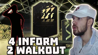 2 WALKOUT SI 4 INFORM IN PACK OPENING DIVISON RIVALS !!! FIFA 22 ROMANIA !!!