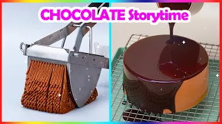 🍫 Chocolate Storytime 🌈 Story With Satisfying Chocolate Cake Decorating Idea